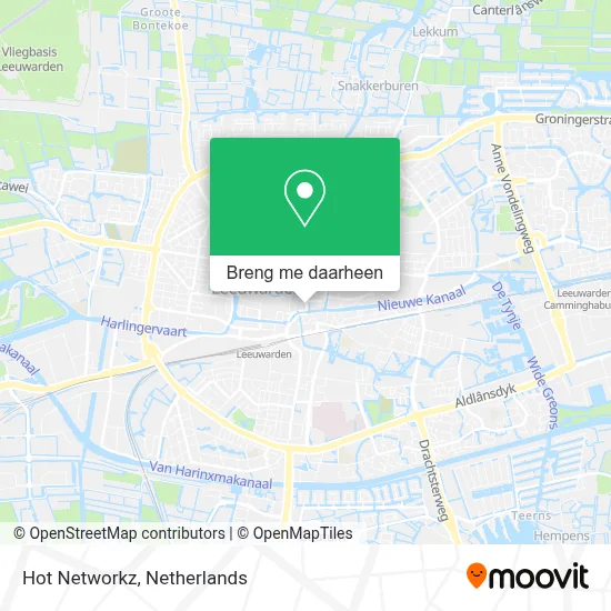 Hot Networkz kaart