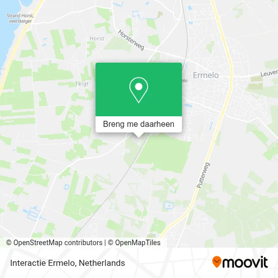 Interactie Ermelo kaart