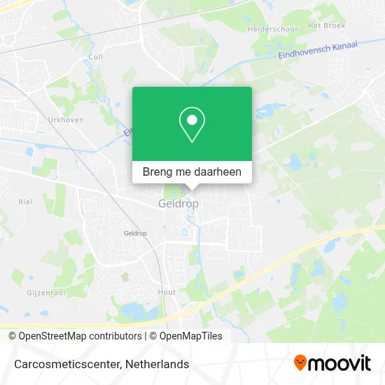 Carcosmeticscenter kaart