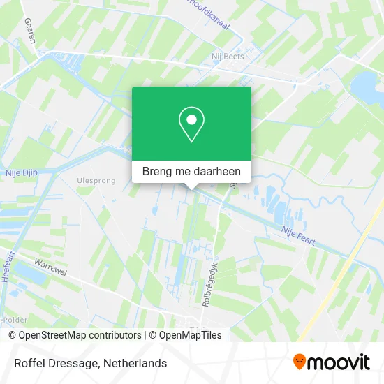 Roffel Dressage kaart