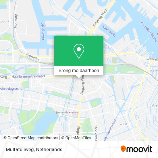 Multatuliweg kaart