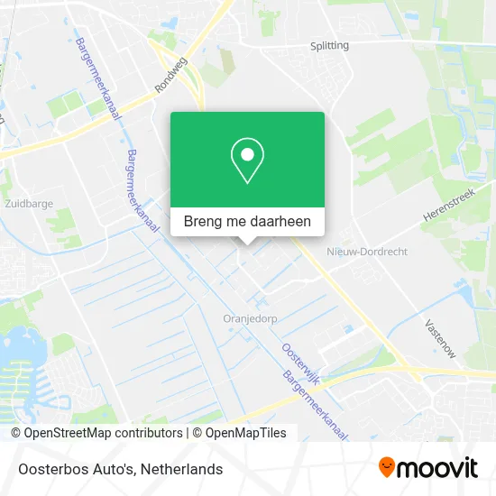 Oosterbos Auto's kaart