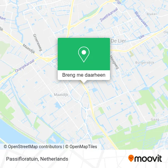 Passifloratuin kaart