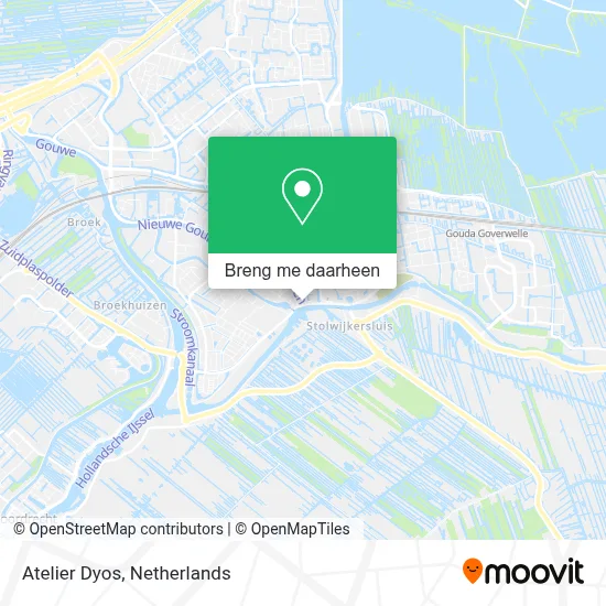 Atelier Dyos kaart