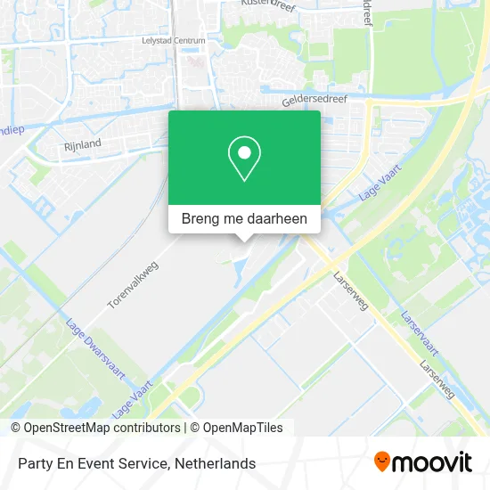 Party En Event Service kaart