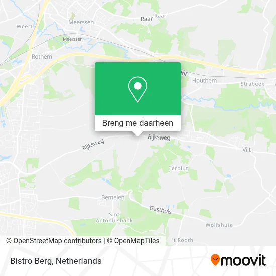 Bistro Berg kaart
