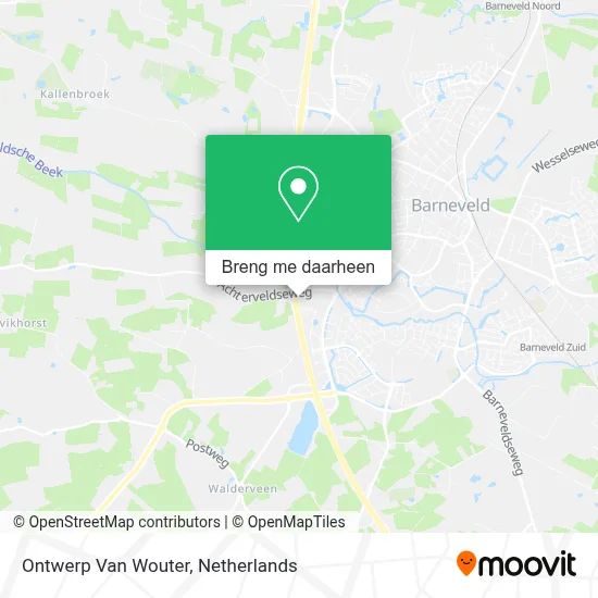 Ontwerp Van Wouter kaart