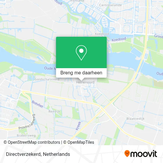 Directverzekerd kaart
