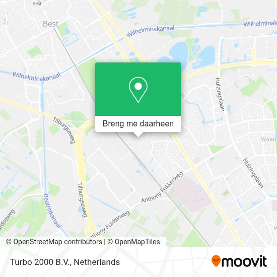 Turbo 2000 B.V. kaart