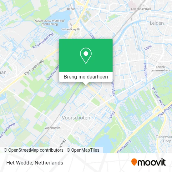 Het Wedde kaart
