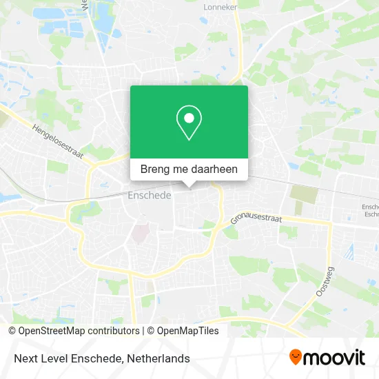 Next Level Enschede kaart