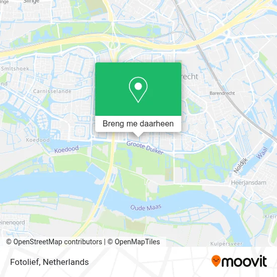Fotolief kaart