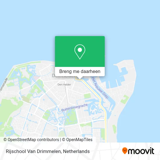 Rijschool Van Drimmelen kaart