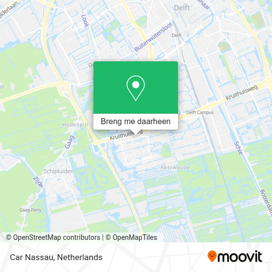 Car Nassau kaart