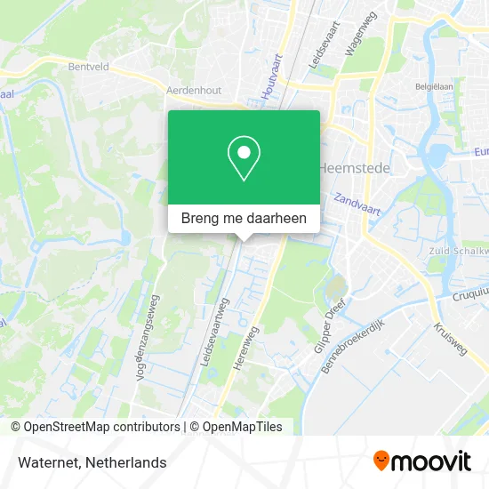 Waternet kaart