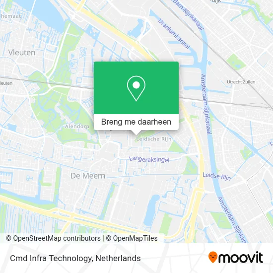 Cmd Infra Technology kaart