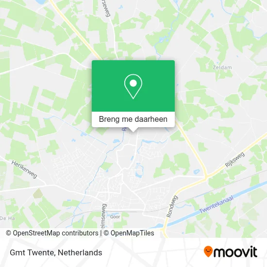 Gmt Twente kaart