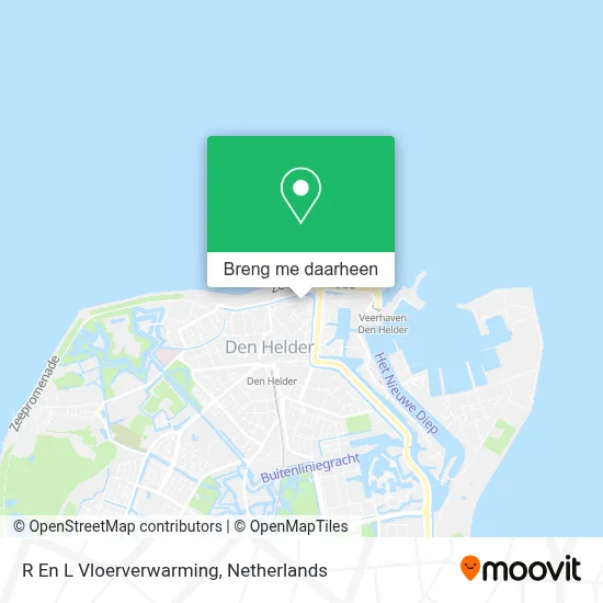 R En L Vloerverwarming kaart