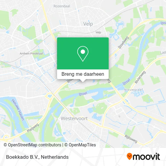 Boekkado B.V. kaart