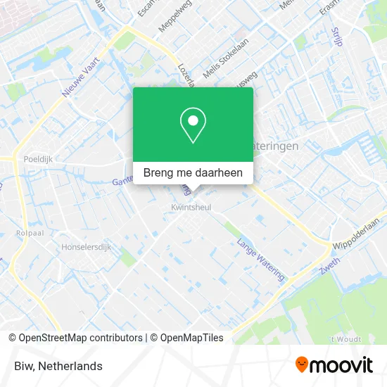 Biw kaart