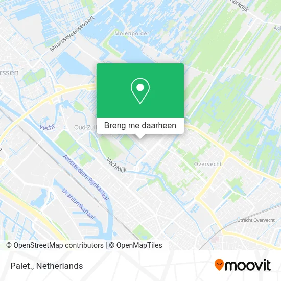 Palet. kaart
