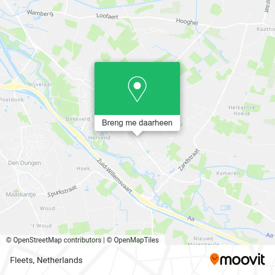 Fleets kaart