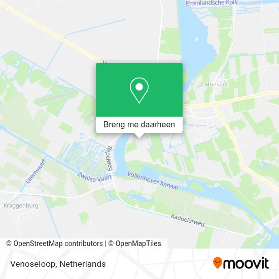 Venoseloop kaart