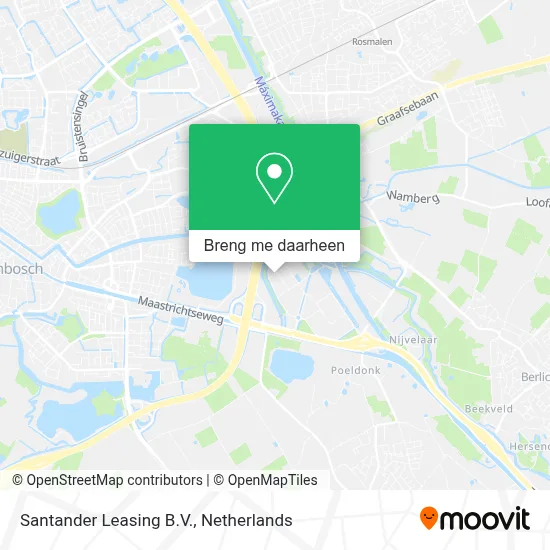 Santander Leasing B.V. kaart