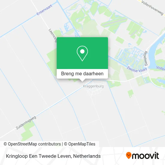 Kringloop Een Tweede Leven kaart