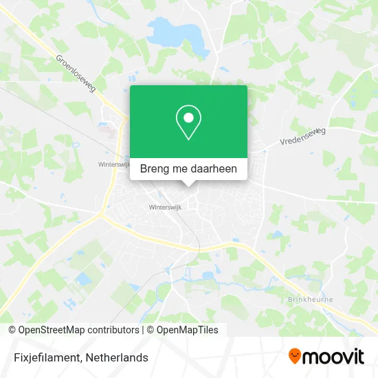 Fixjefilament kaart