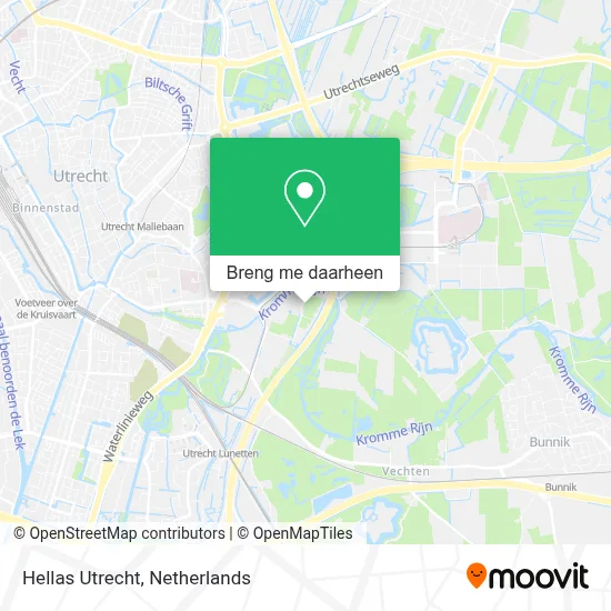 Hellas Utrecht kaart