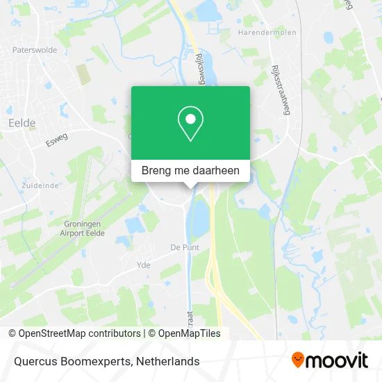 Quercus Boomexperts kaart