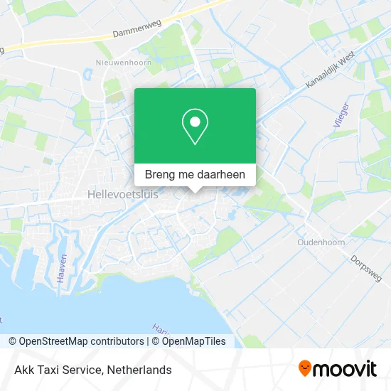 Akk Taxi Service kaart