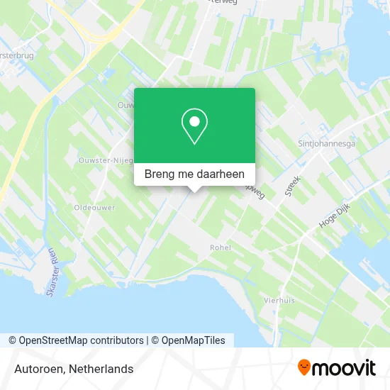 Autoroen kaart