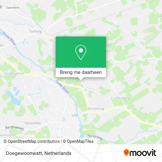 Doegewoonwatt kaart