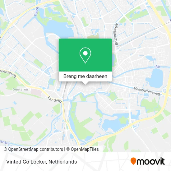 Vinted Go Locker kaart