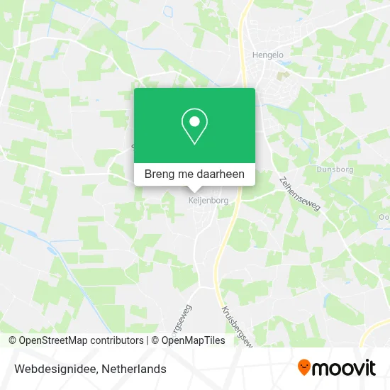 Webdesignidee kaart