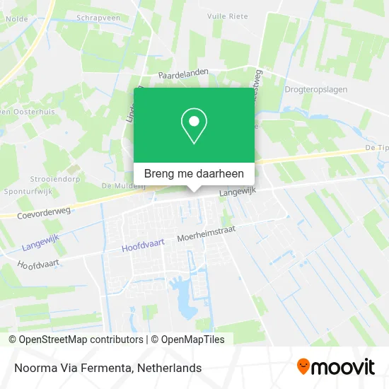 Noorma Via Fermenta kaart