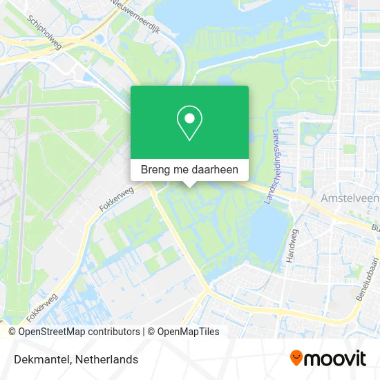 Dekmantel kaart