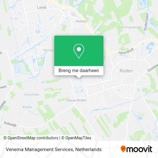 Venema Management Services kaart