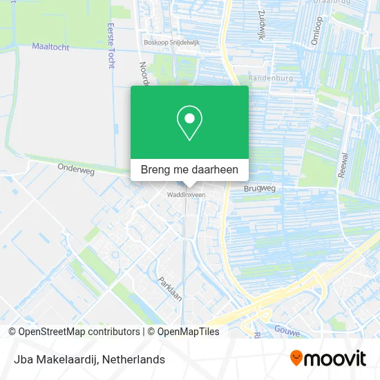 Jba Makelaardij kaart