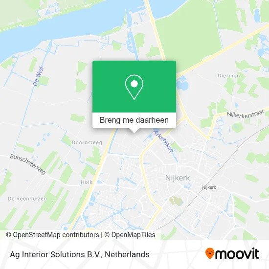 Ag Interior Solutions B.V. kaart