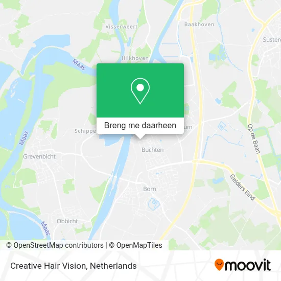 Creative Hair Vision kaart