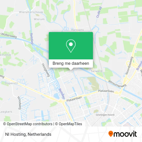 Nl Hosting kaart