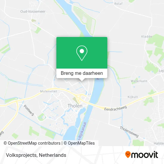 Volksprojects kaart