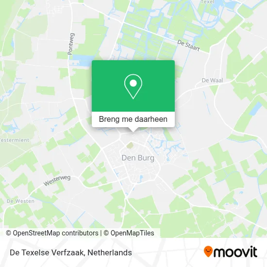 De Texelse Verfzaak kaart