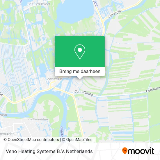 Veno Heating Systems B.V kaart