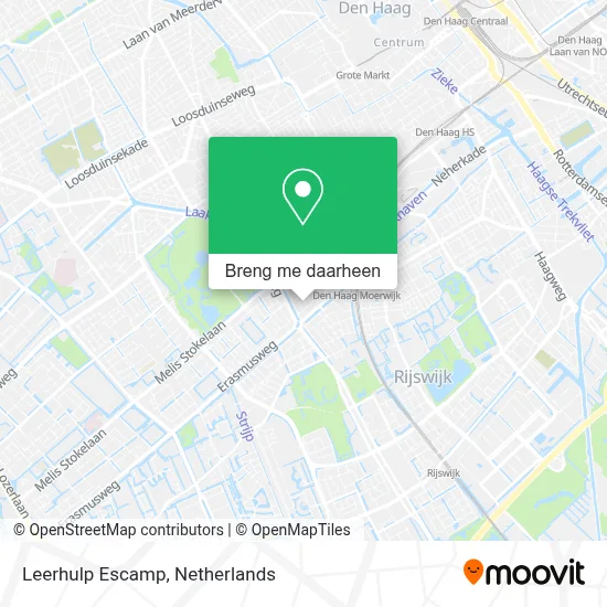 Leerhulp Escamp kaart