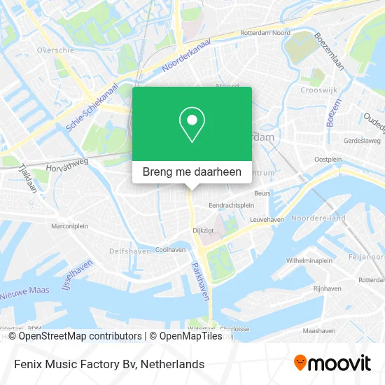 Fenix Music Factory Bv kaart