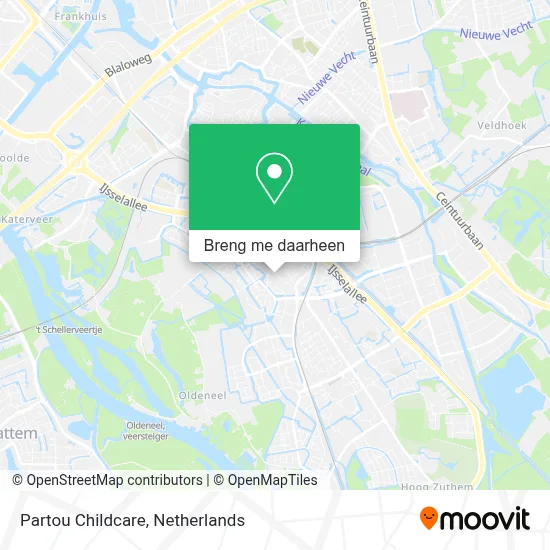 Partou Childcare kaart